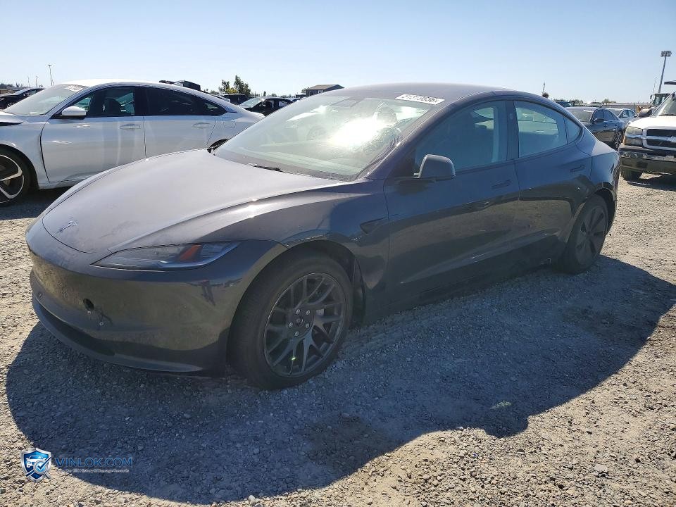 2025 TESLA MODEL 3 – Lot 51359656 auction photo