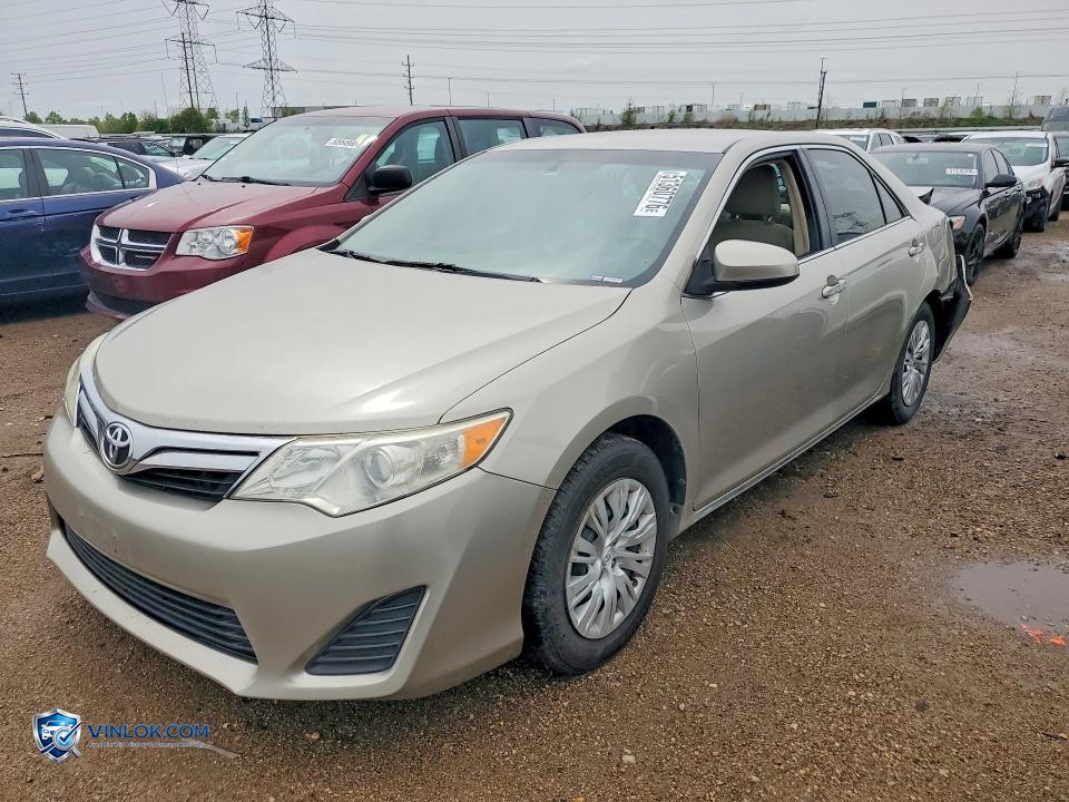 2013 TOYOTA CAMRY LE – Lot 51360776 auction photo