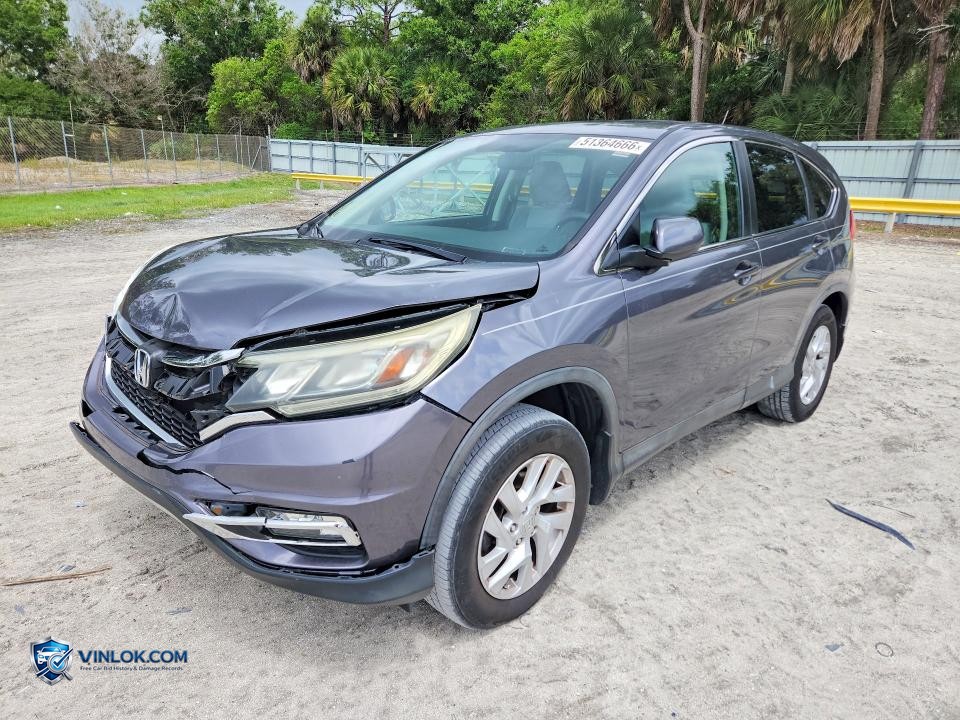 2016 HONDA CR-V EX – Lot 51364666 auction photo