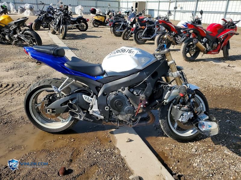 2008 SUZUKI GSX-R600 – Lot 51365676 auction photo