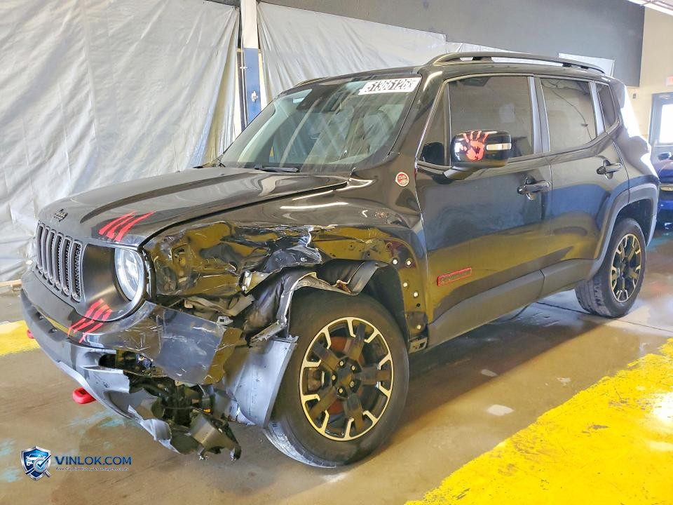 2023 JEEP RENEGADE TRAILHAWK – Lot 51366126 auction photo