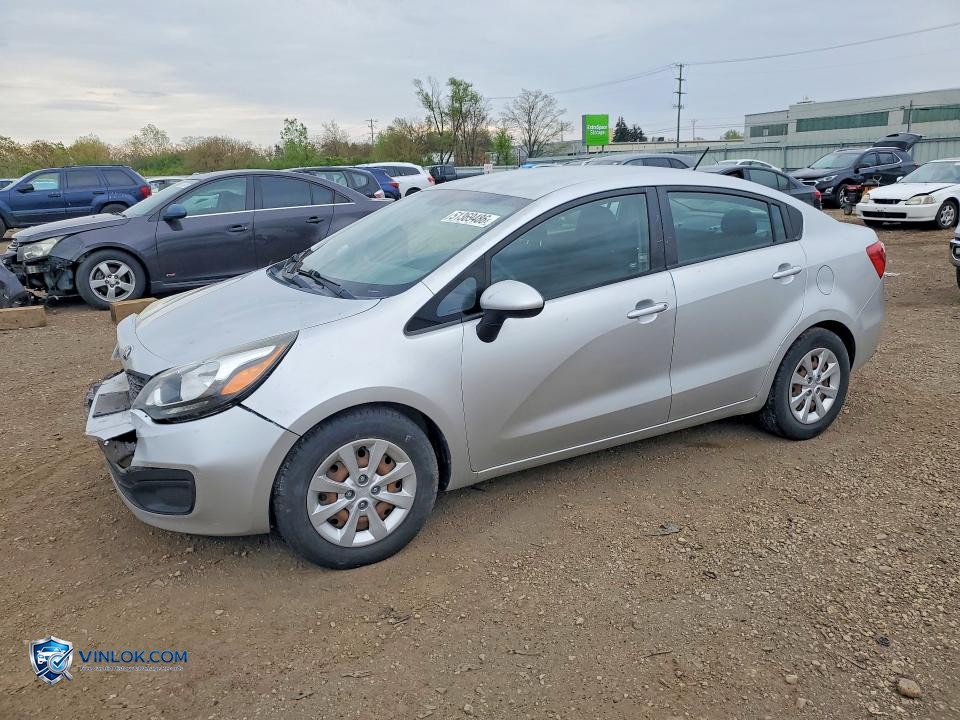 2014 KIA RIO LX – Lot 51369486 auction photo