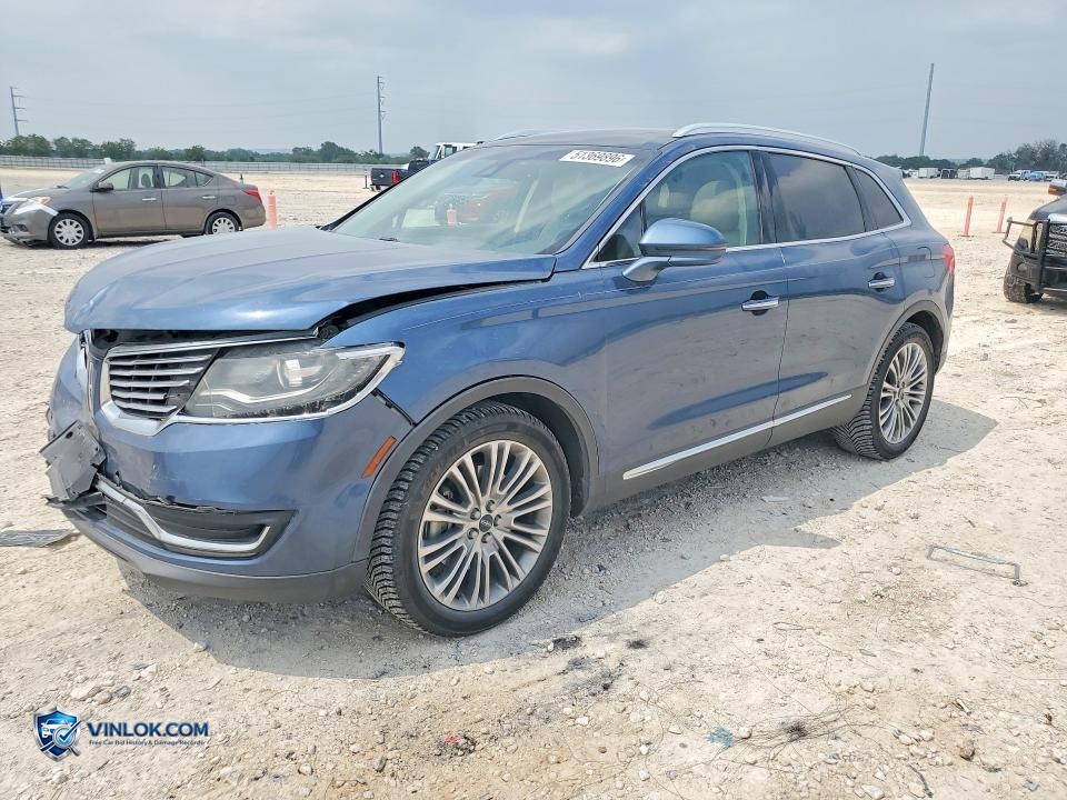 2018 LINCOLN MKX RESERVE – Lot 51369896 auction photo