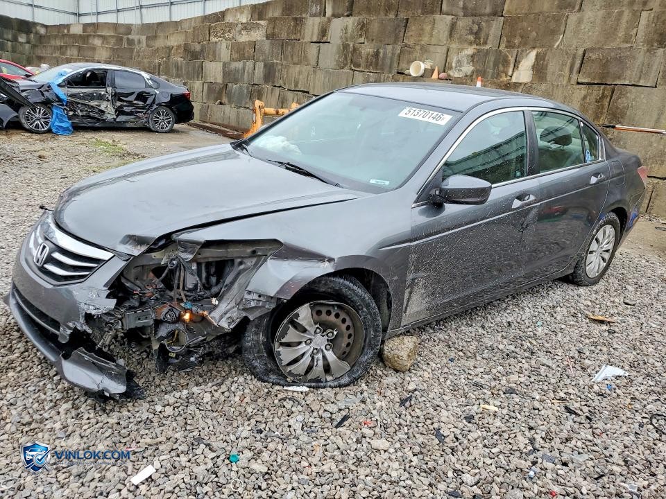 2012 HONDA ACCORD LX – Lot 51370146 auction photo