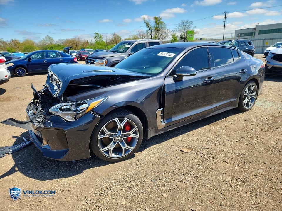 2019 KIA STINGER GT – Lot 51371136 auction photo