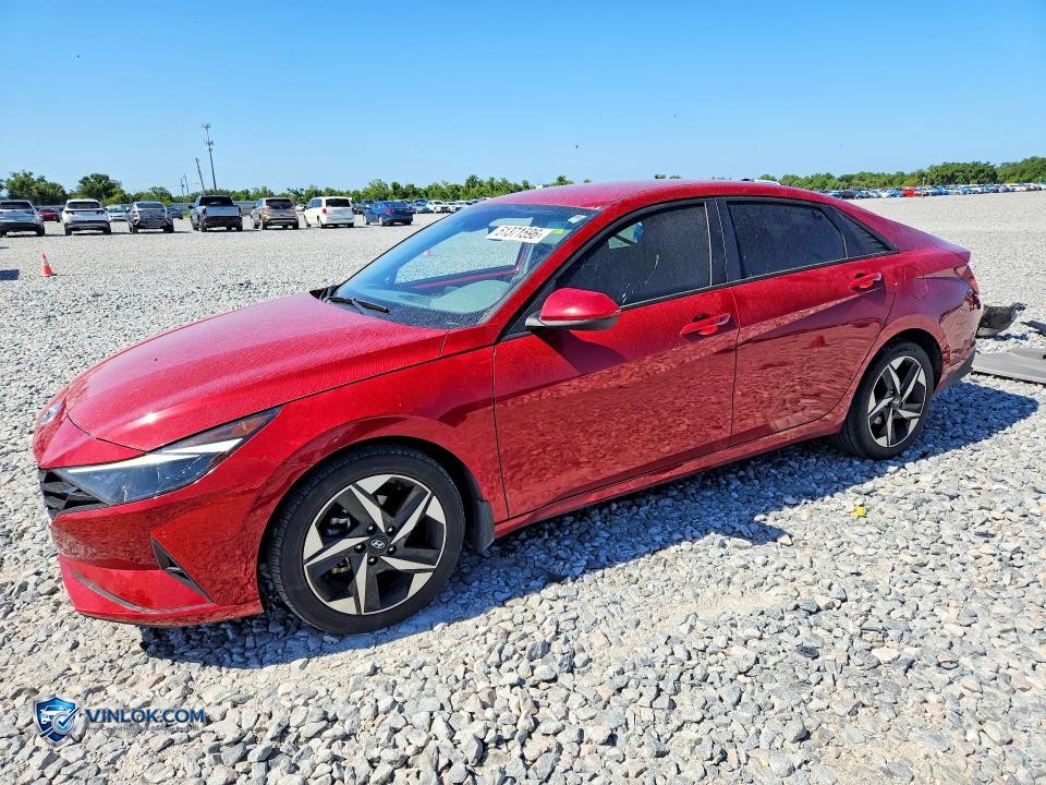 2023 HYUNDAI ELANTRA SEL – Lot 51371596 auction photo