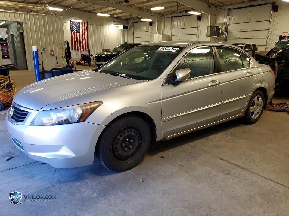 2008 HONDA ACCORD LX – Lot 51373916 auction photo