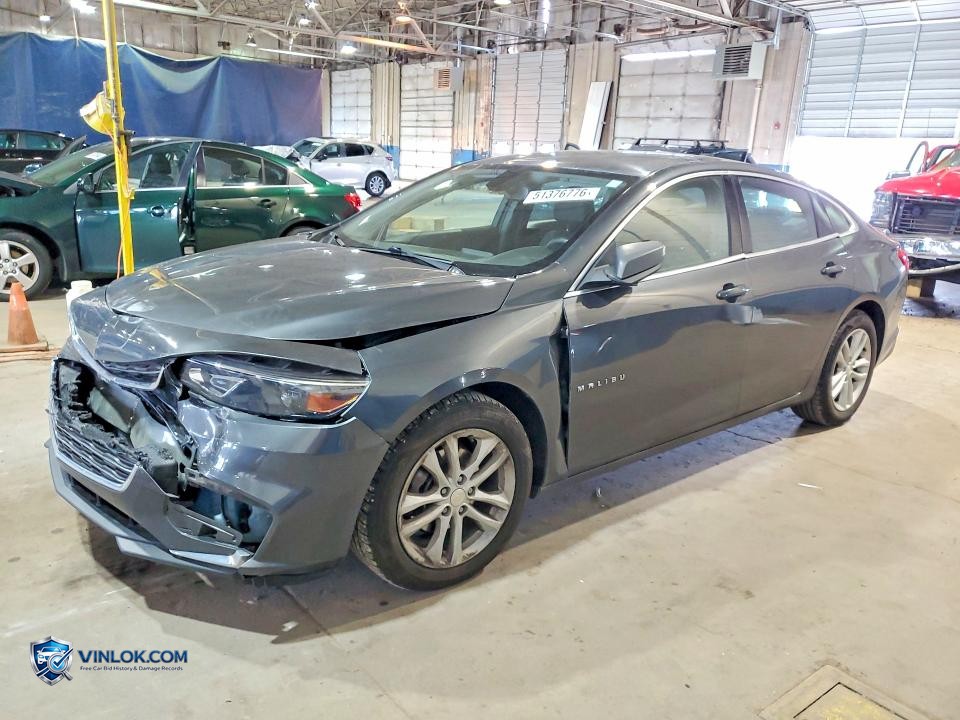 2016 CHEVROLET MALIBU LT – Lot 51376776 auction photo