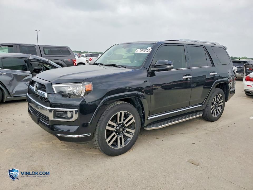 2017 TOYOTA 4RUNNER LIMITED – Lot 51379316 auction photo