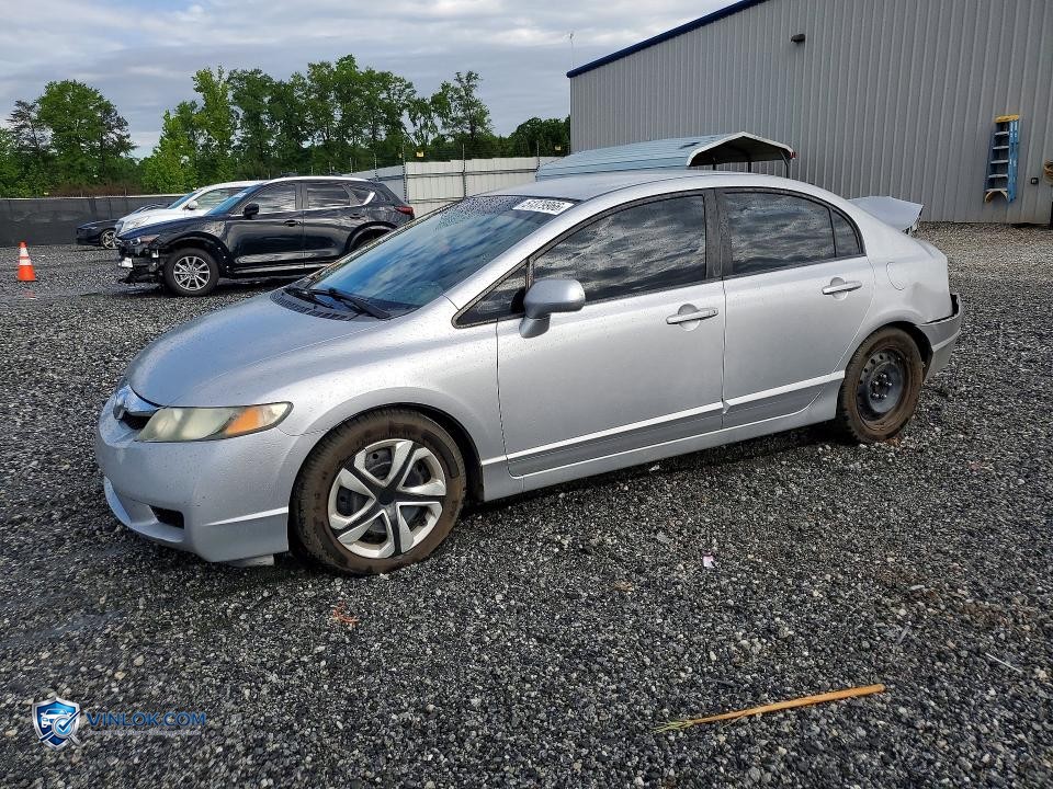 2010 HONDA CIVIC LX – Lot 51379966 auction photo