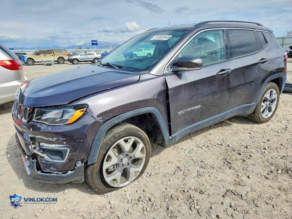 2020 JEEP COMPASS LIMITED – Lot 51382846 auction photo