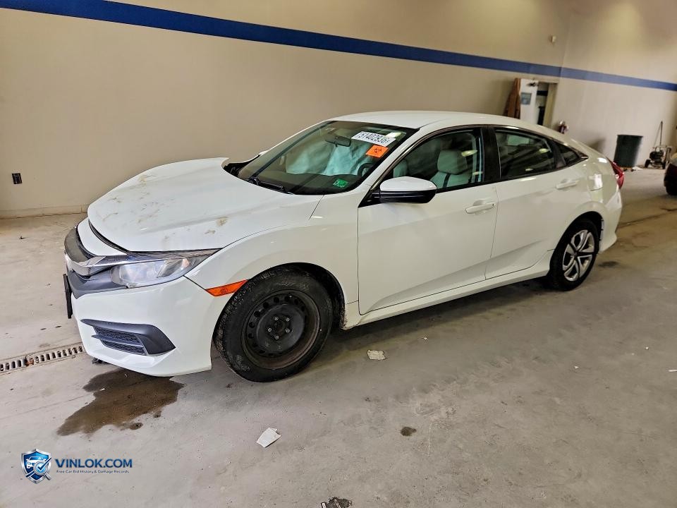 2017 HONDA CIVIC LX – Lot 51402936 auction photo
