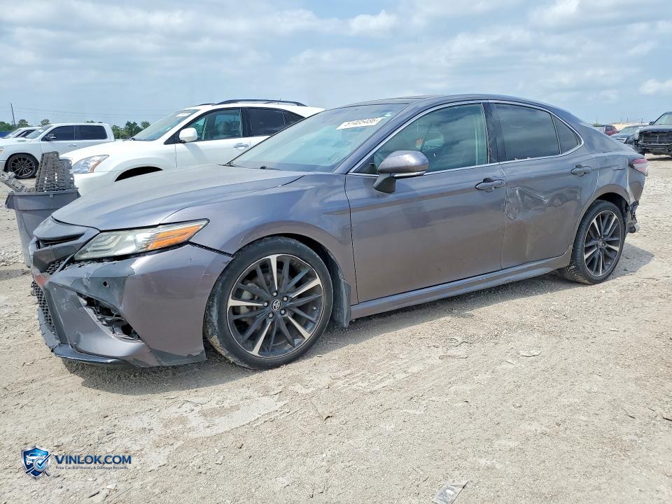 2018 TOYOTA CAMRY XSE – Lot 51405486 auction photo