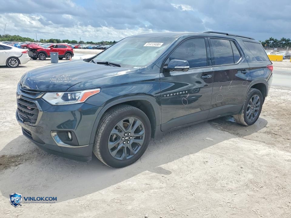 2020 CHEVROLET TRAVERSE RS – Lot 51413486 auction photo