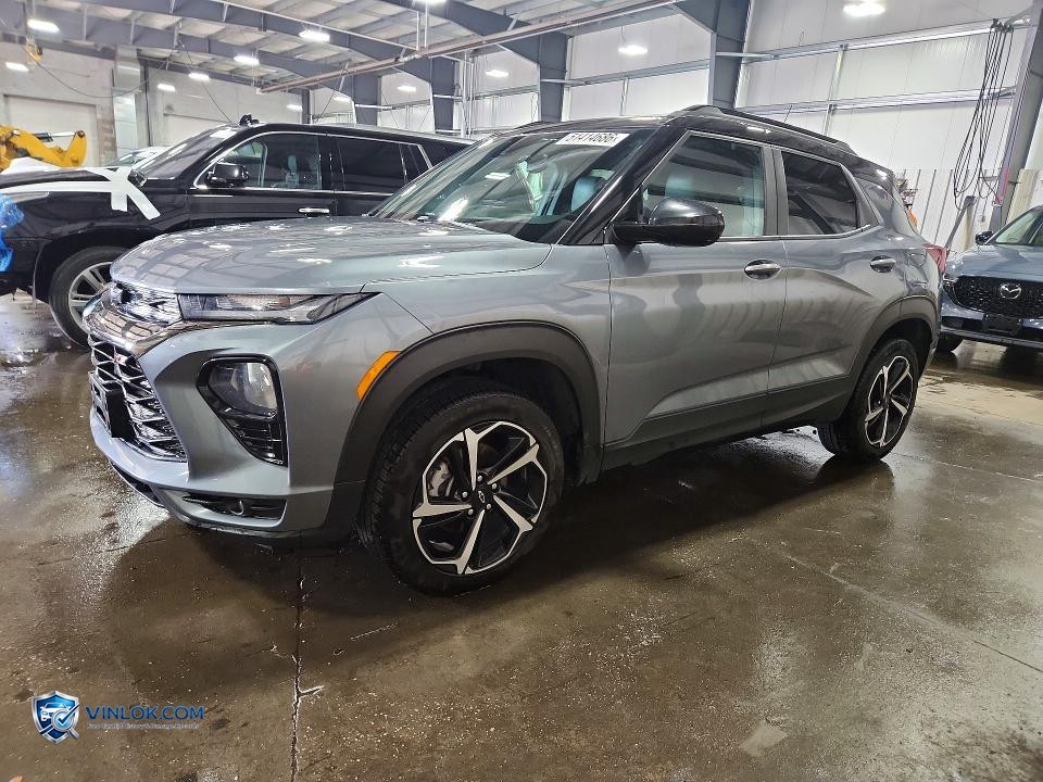 2021 CHEVROLET TRAILBLAZER RS – Lot 51414686 auction photo