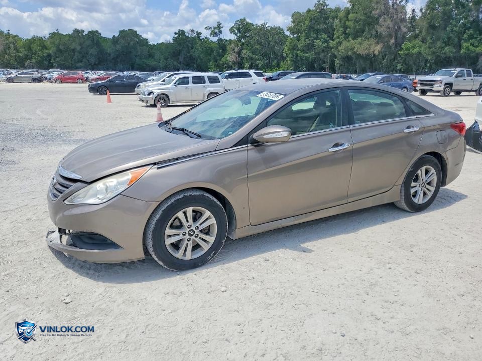 2014 HYUNDAI SONATA GLS – Lot 51415906 auction photo
