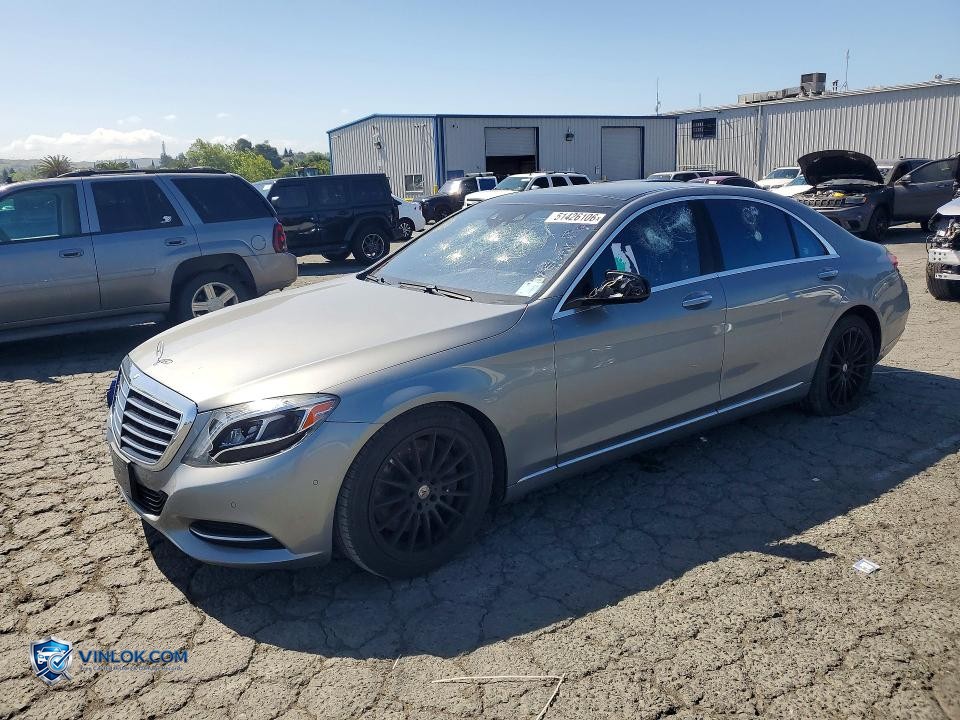 2015 MERCEDES-BENZ S 550 – Lot 51426106 auction photo