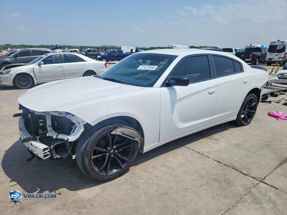 2018 DODGE CHARGER SXT – Lot 51431846 auction photo