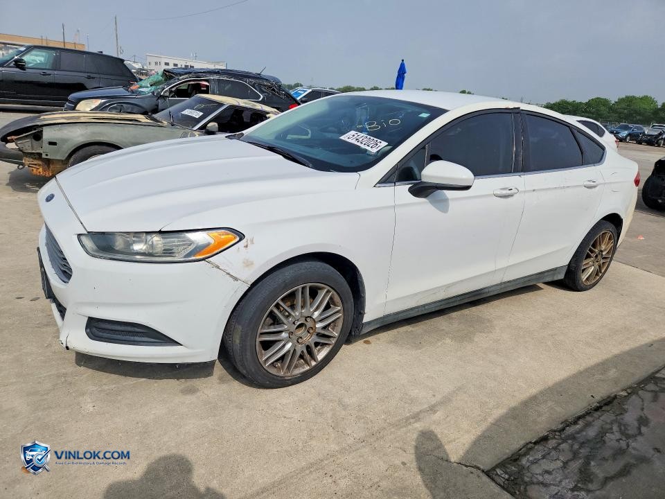 2014 FORD FUSION S – Lot 51432026 auction photo