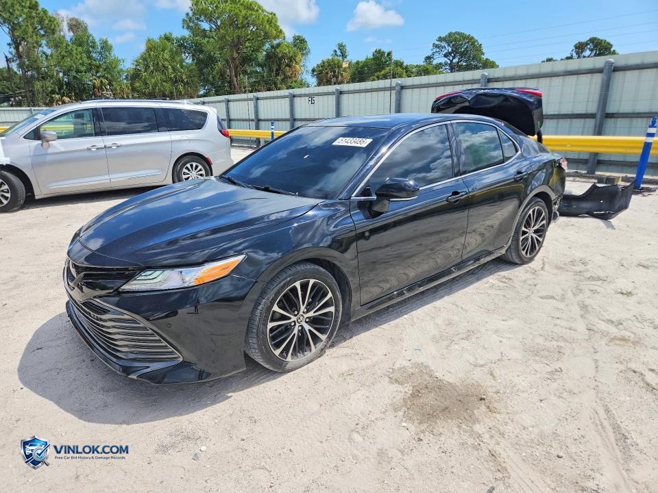 2018 TOYOTA CAMRY XLE – Lot 51433486 auction photo