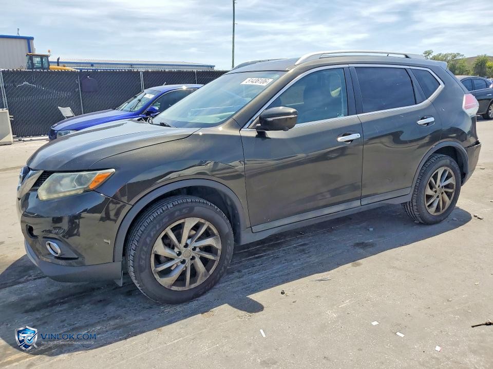 2015 NISSAN ROGUE SL – Lot 51436106 auction photo