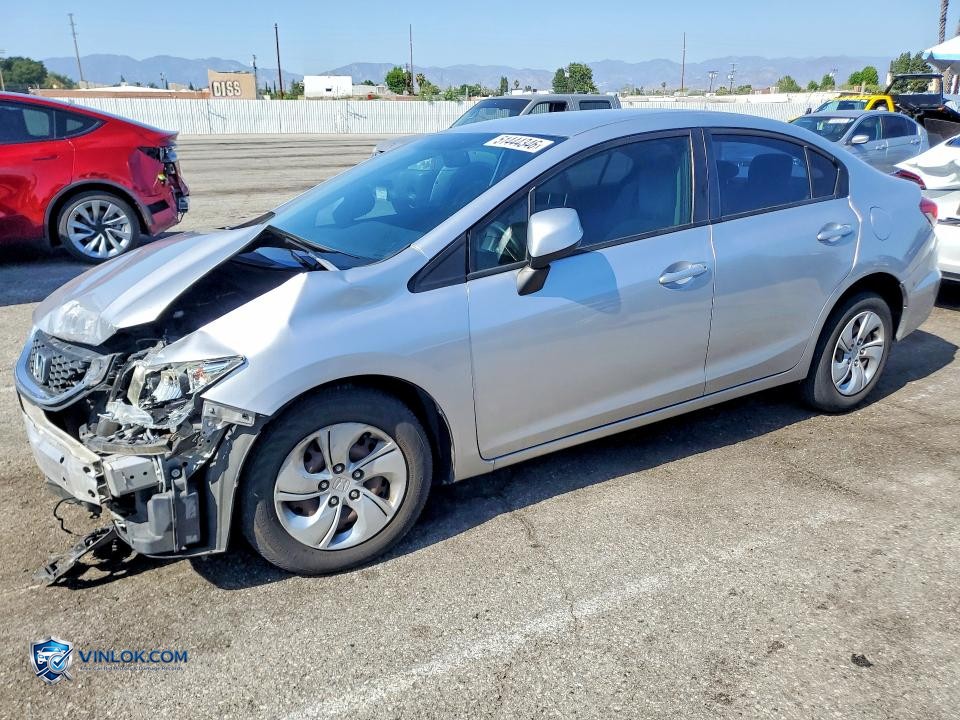 2013 HONDA CIVIC LX – Lot 51444346 auction photo