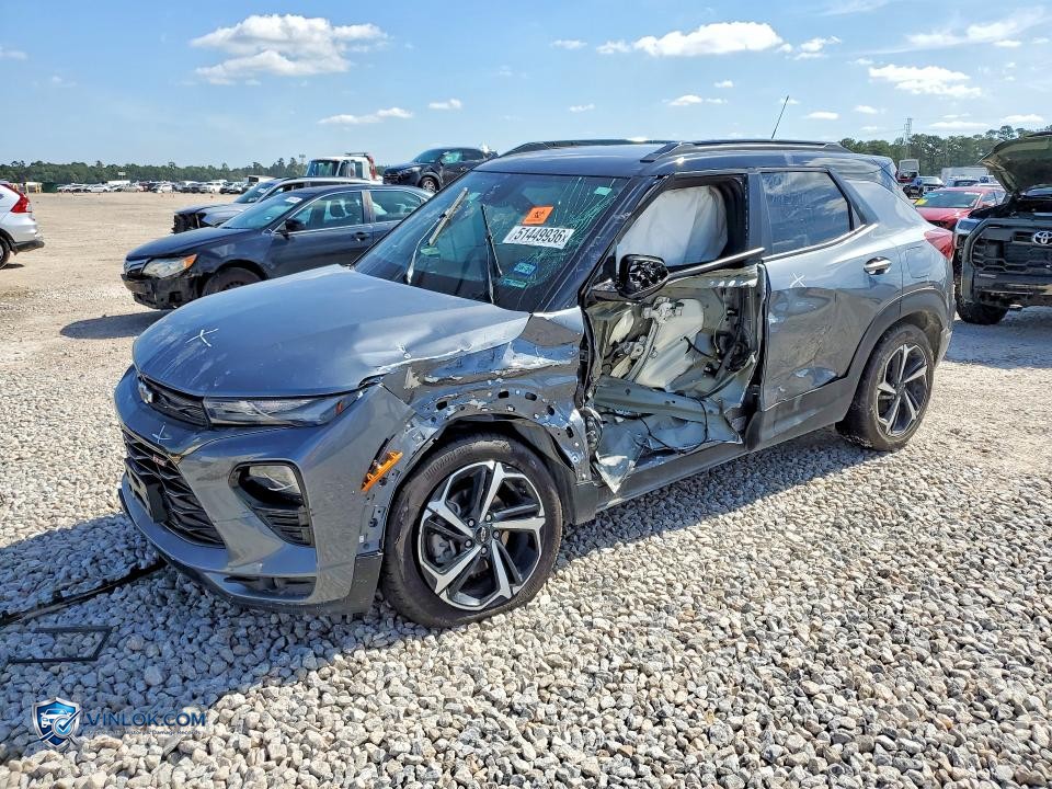 2021 CHEVROLET TRAILBLAZER RS – Lot 51449936 auction photo