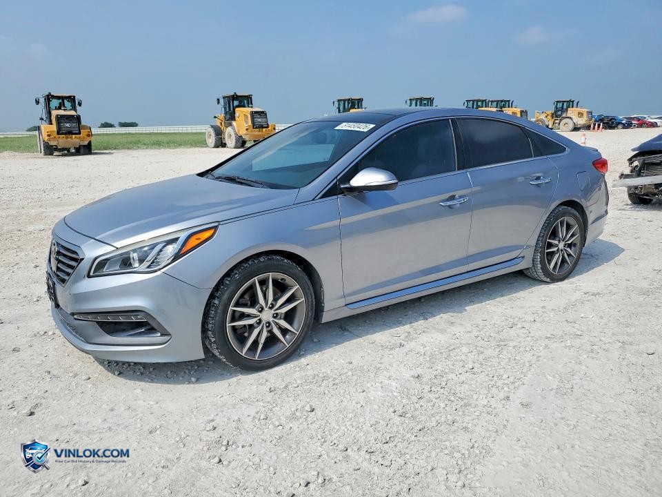 2015 HYUNDAI SONATA SPORT 2.0T – Lot 51450426 auction photo