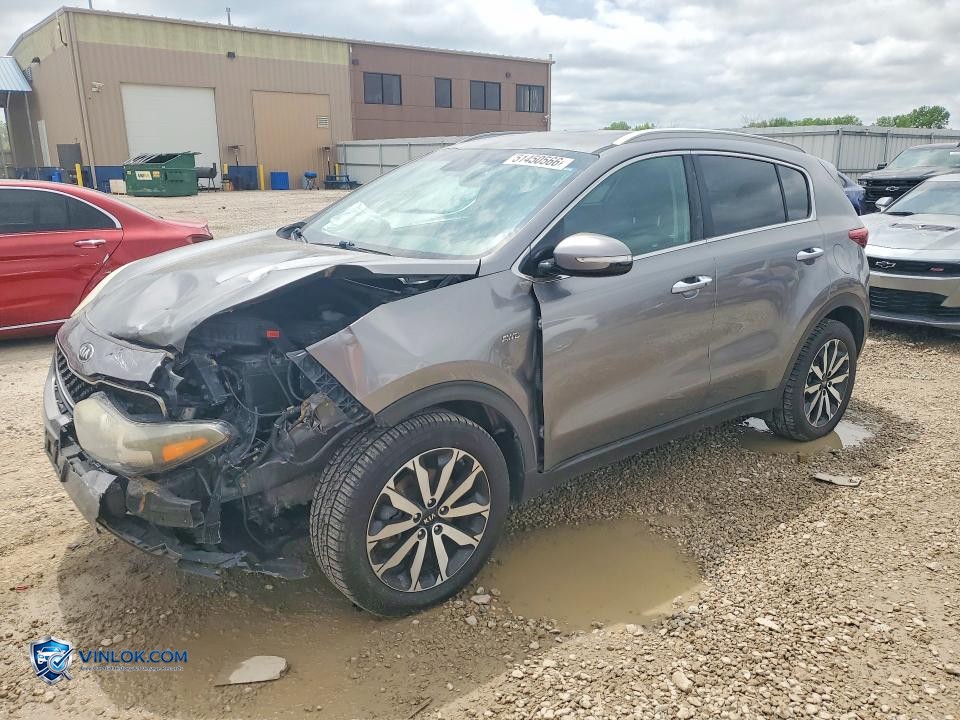 2018 KIA SPORTAGE EX – Lot 51450566 auction photo