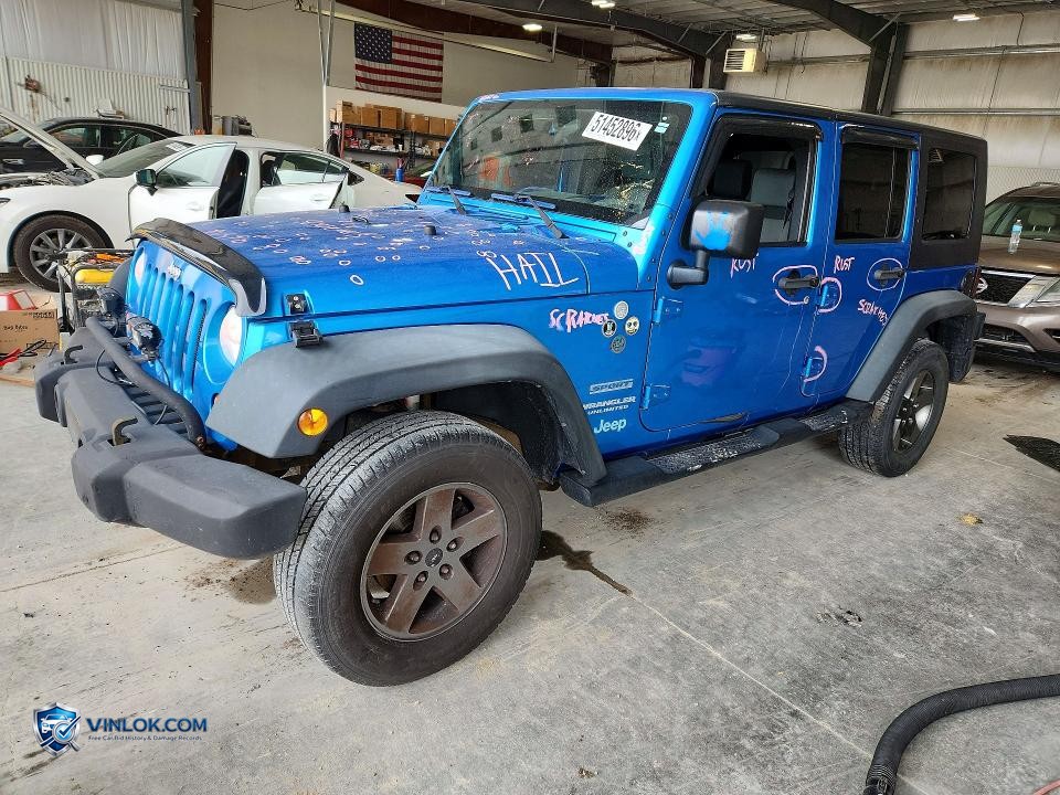 2010 JEEP WRANGLER UNLIMITED SPORT – Lot 51452896 auction photo