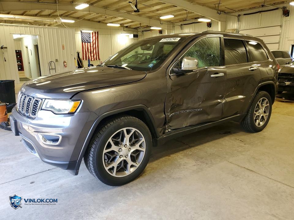 2020 JEEP GRAND CHEROKEE LIMITED – Lot 51455296 auction photo