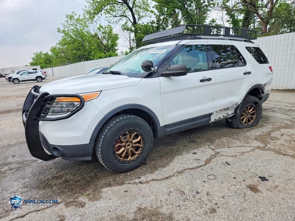 2013 FORD EXPLORER POLICE INTERCEPTOR – Lot 51457916 auction photo