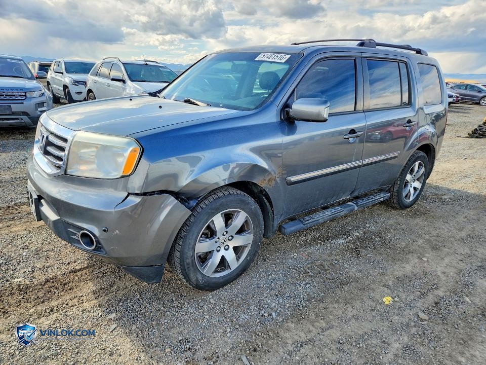 2013 HONDA PILOT TOURING – Lot 51461516 auction photo