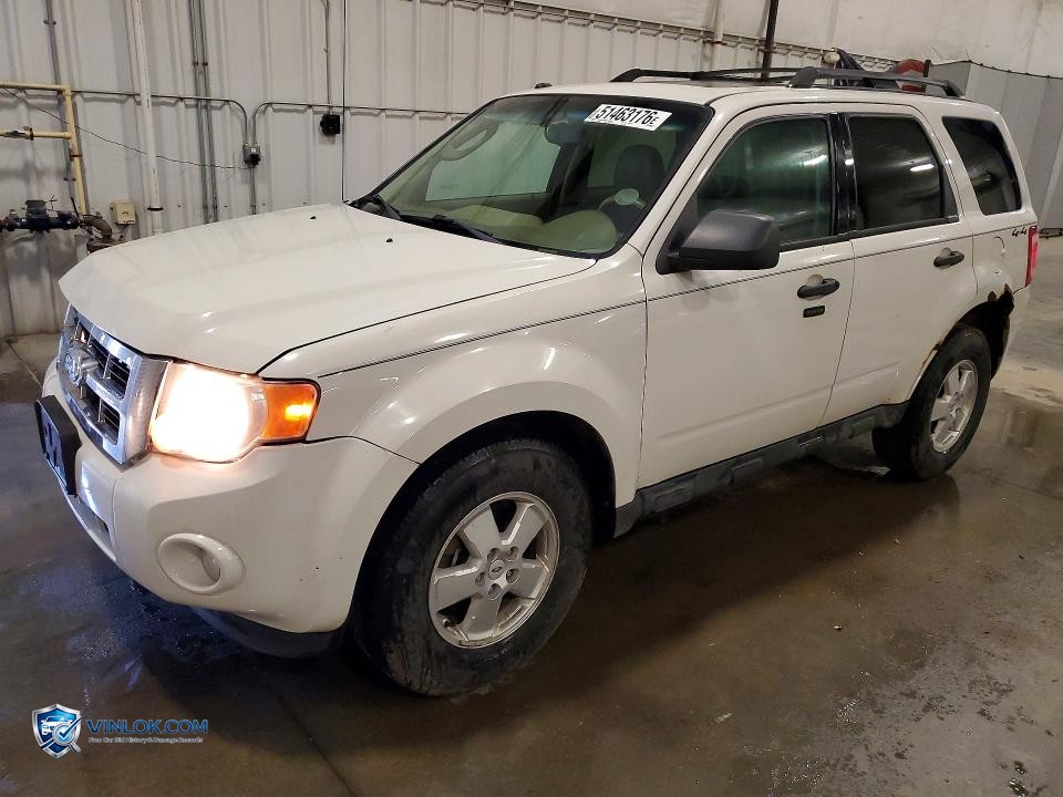 2012 FORD ESCAPE XLT – Lot 51463176 auction photo