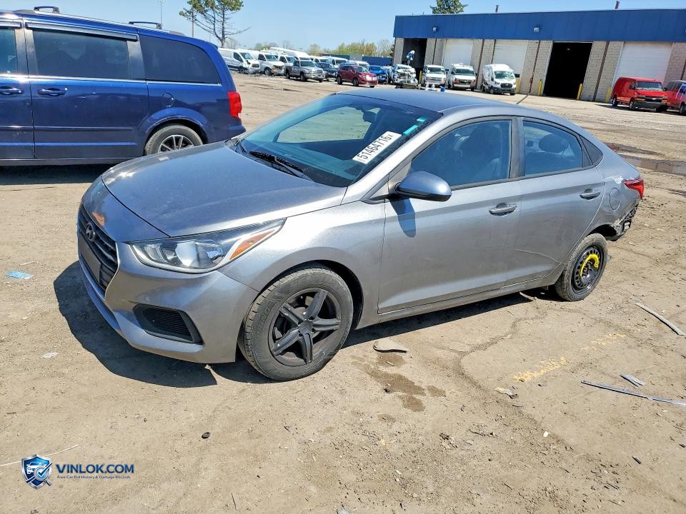 2019 HYUNDAI ACCENT SE – Lot 51464716 auction photo