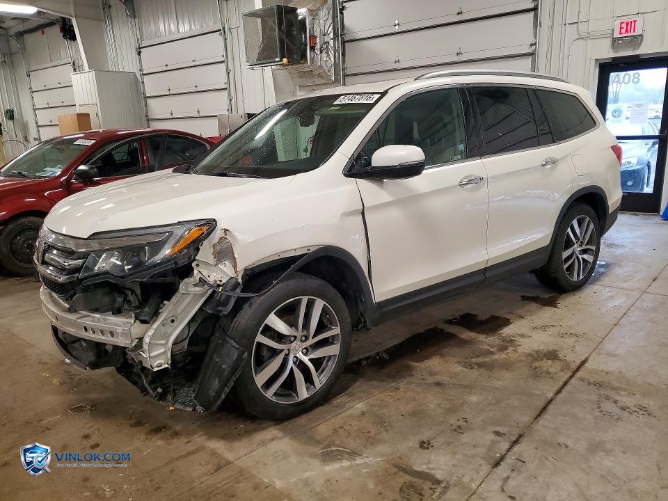 2018 HONDA PILOT TOURING – Lot 51467816 auction photo