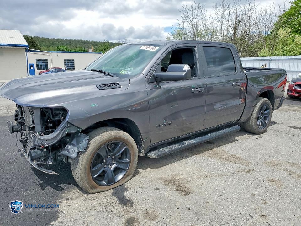 2020 RAM 1500 BIG HORN – Lot 51468206 auction photo