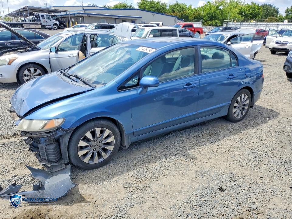 2009 HONDA CIVIC EX – Lot 51468286 auction photo