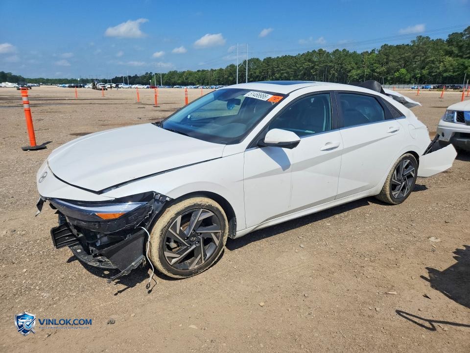 2024 HYUNDAI ELANTRA LIMITED – Lot 51468986 auction photo