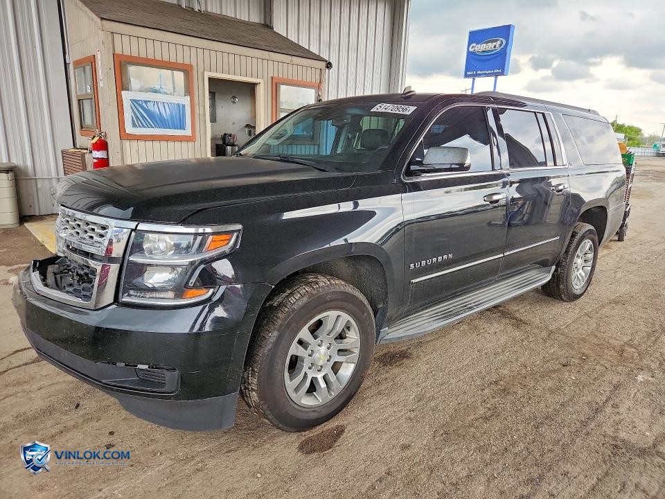 2015 CHEVROLET SUBURBAN K1500 LT – Lot 51470956 auction photo