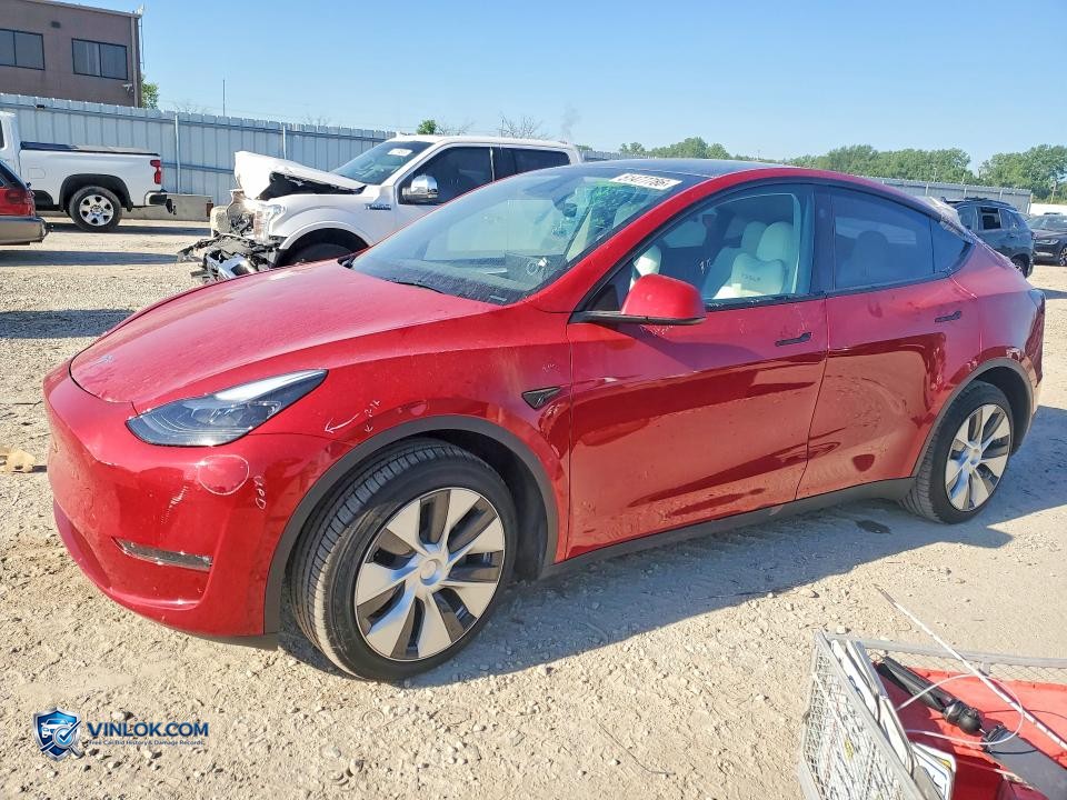 2023 TESLA MODEL Y – Lot 51477786 auction photo