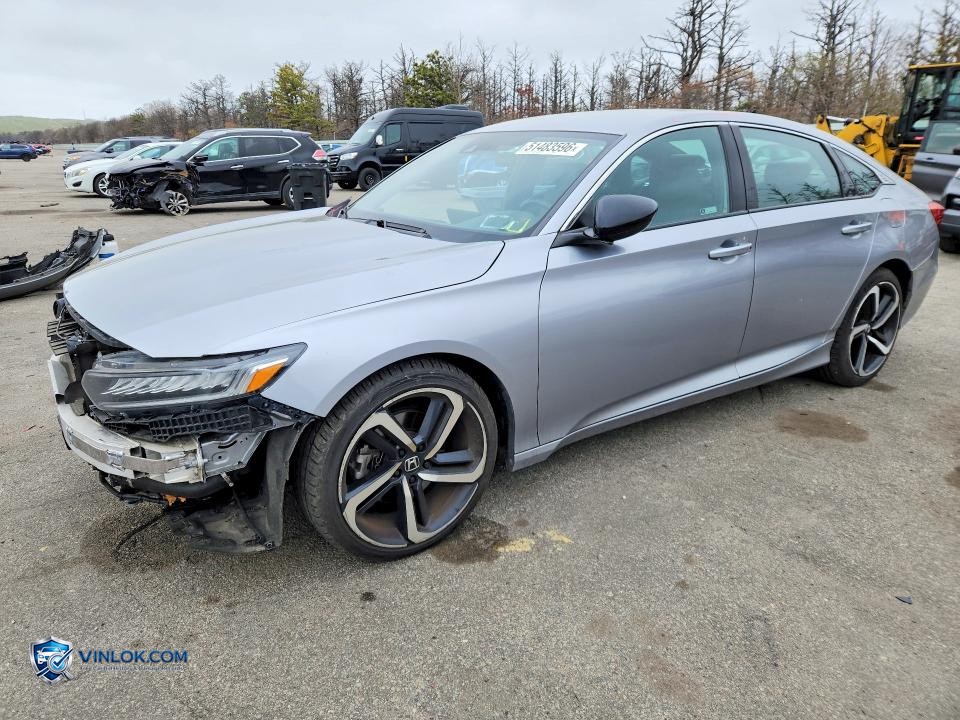 2021 HONDA ACCORD SPORT – Lot 51483596 auction photo