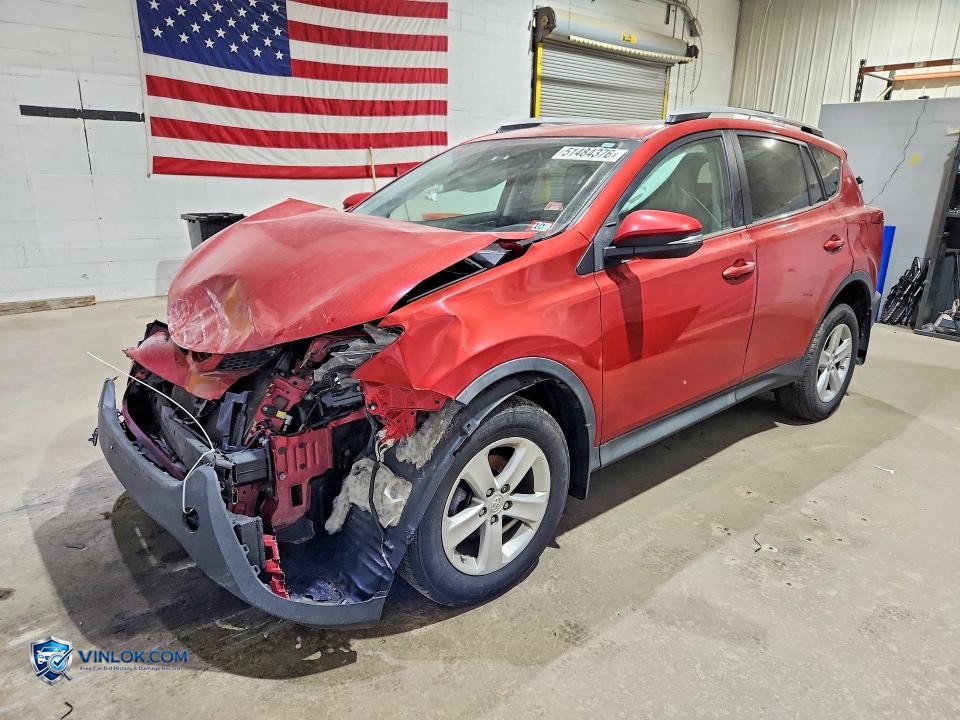 2014 TOYOTA RAV4 XLE – Lot 51484376 auction photo