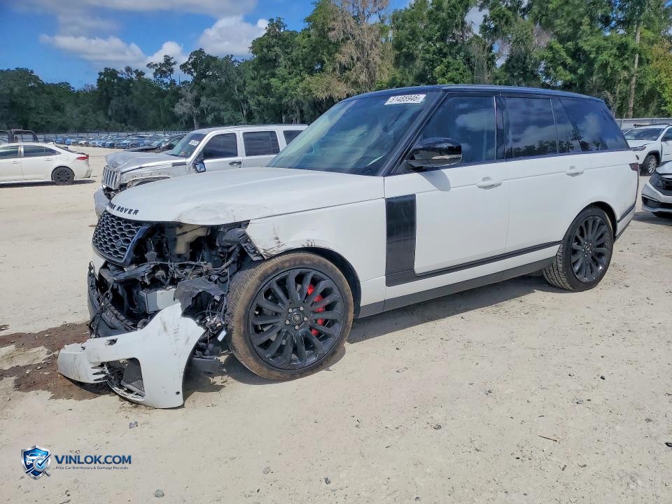 2019 LAND ROVER RANGE ROVER SUPERCHARGED – Lot 51485946 auction photo