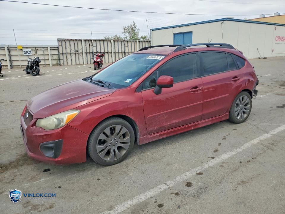 2014 SUBARU IMPREZA SPORT PREMIUM – Lot 51487016 auction photo