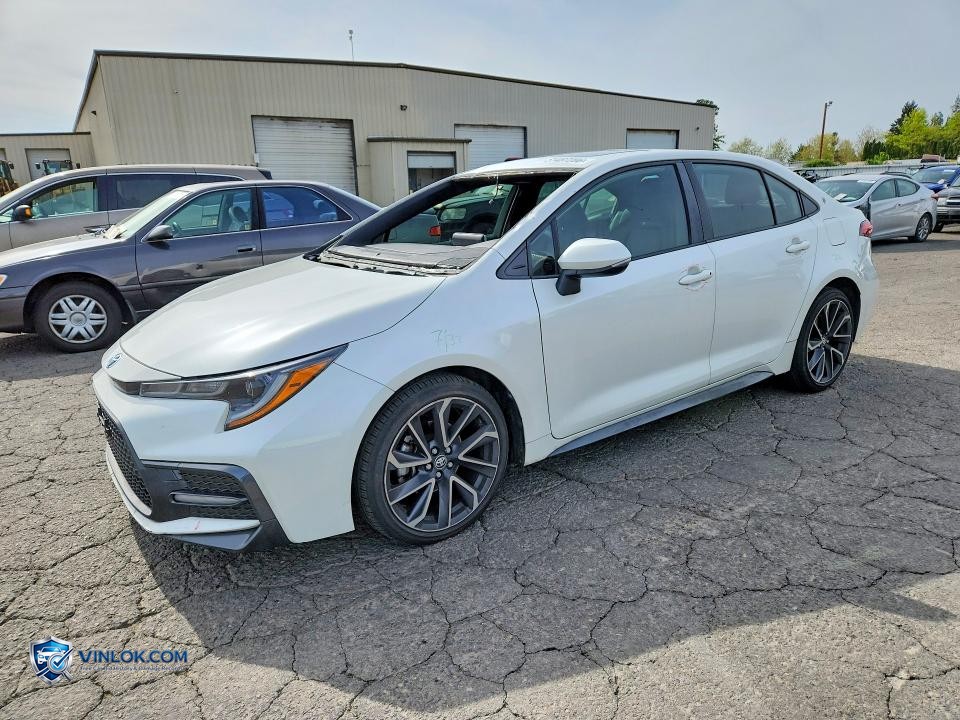 2020 TOYOTA COROLLA XSE – Lot 51487206 auction photo