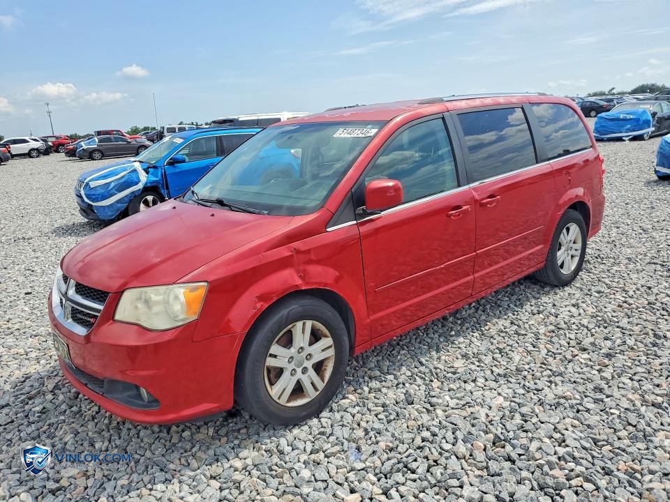 2012 DODGE GRAND CARAVAN CREW – Lot 51487346 auction photo