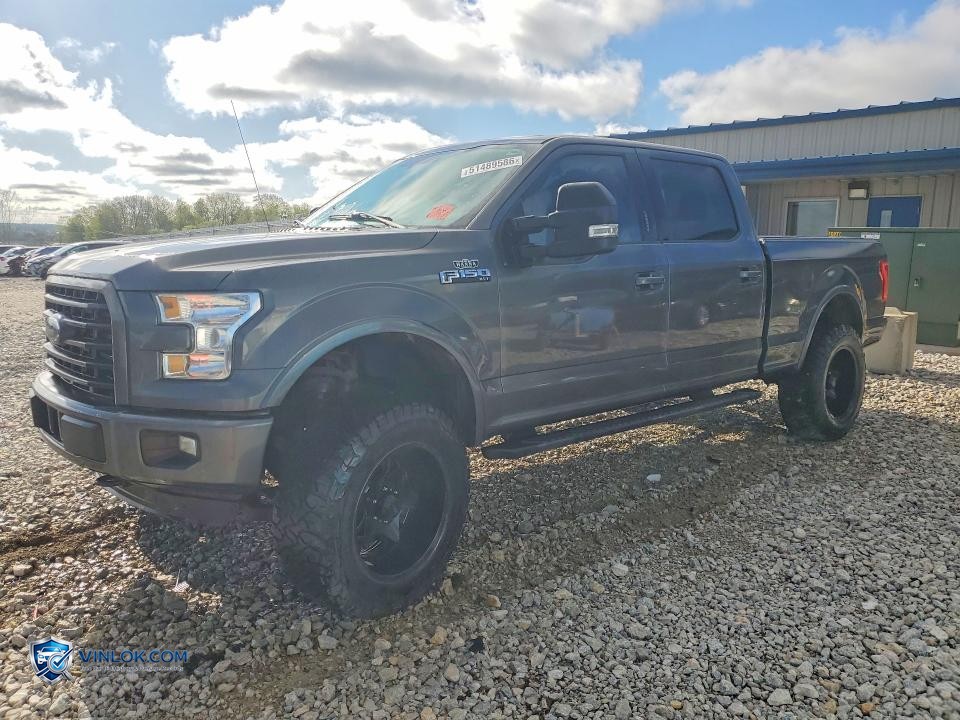 2015 FORD F150 SUPERCREW – Lot 51489586 auction photo