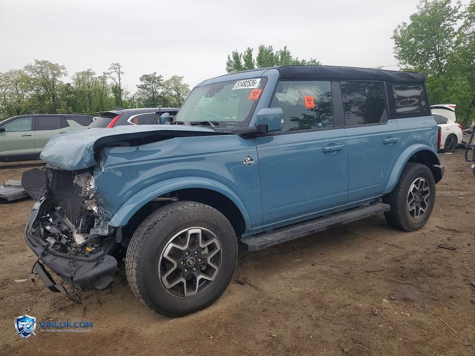 2023 FORD BRONCO BASE – Lot 51492526 auction photo