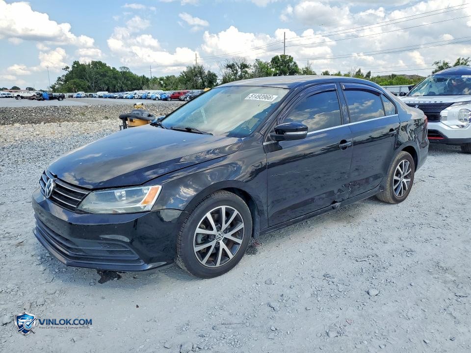 2017 VOLKSWAGEN JETTA SE – Lot 51493966 auction photo